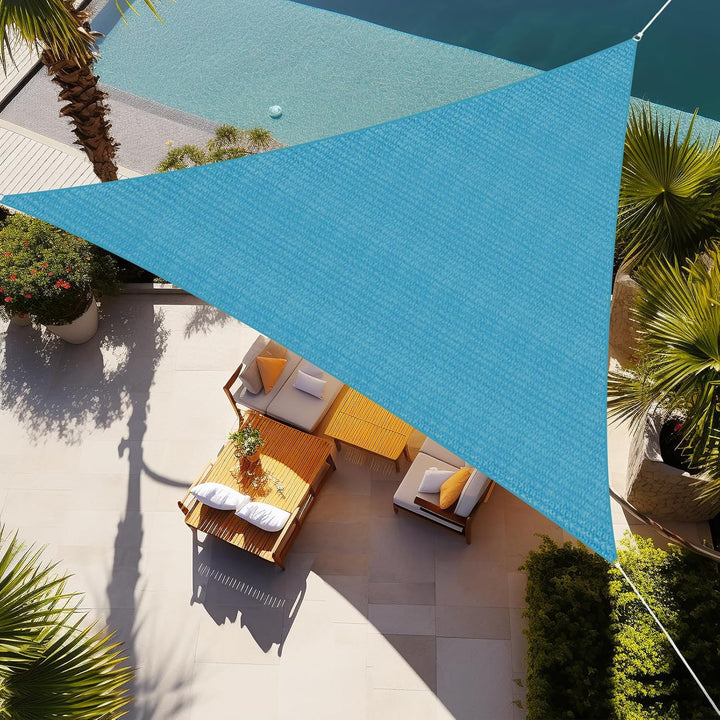 Rectangle Sun Shade 13x20ft - Grey