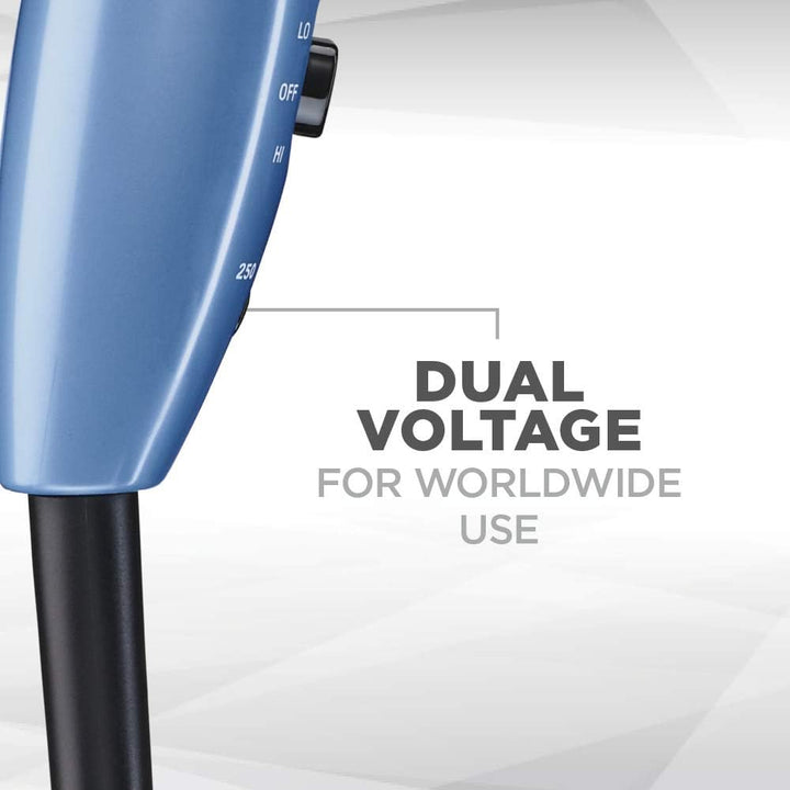 Dual Voltage 1600W Compact Hair Dryer