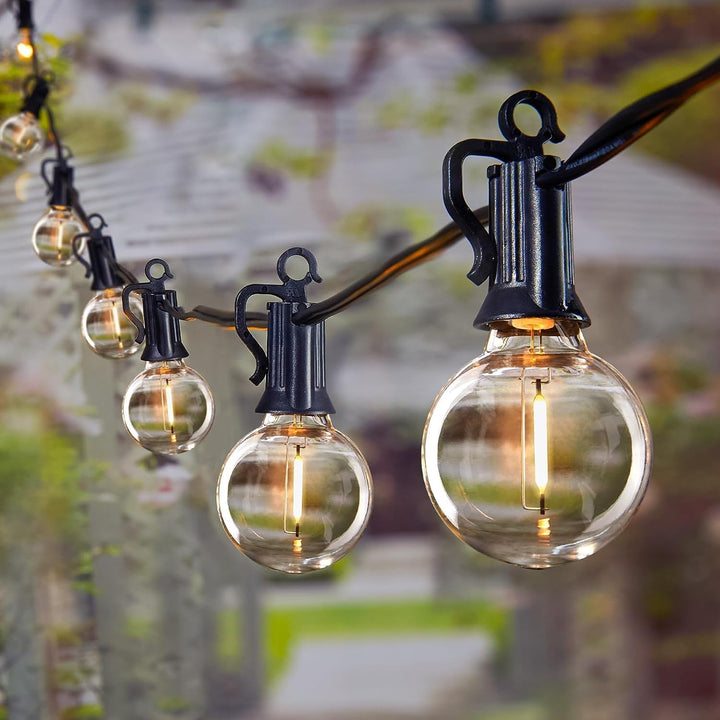 25ft G40 Globe LED String Lights - Outdoor