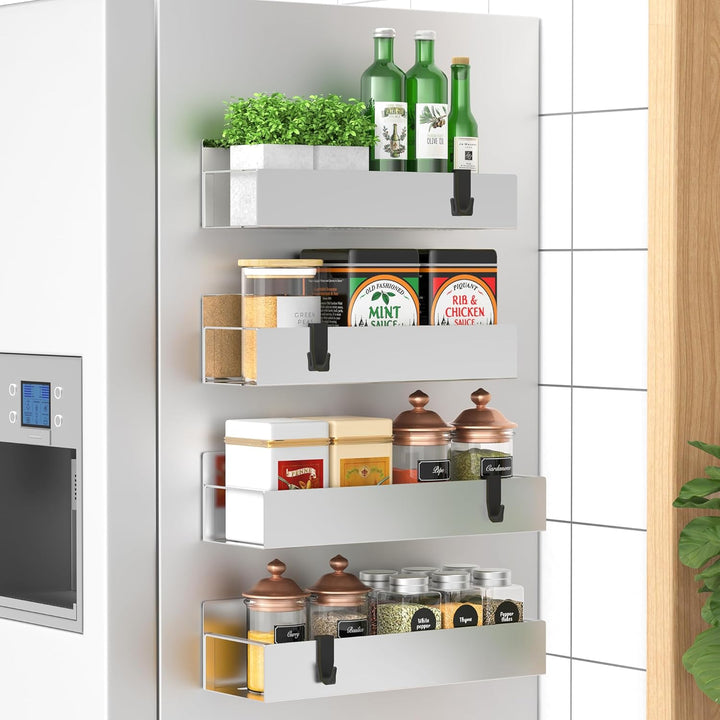 Magnetic Spice Rack 4-Pack