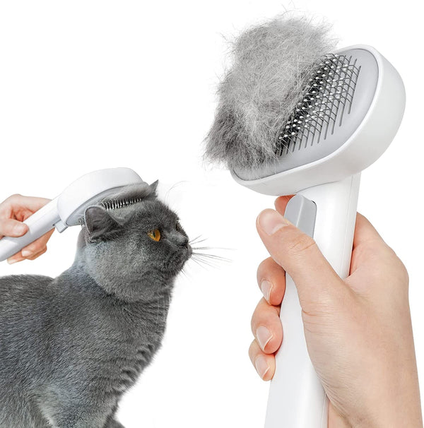 Cat Grooming Brush for Shedding & Fur