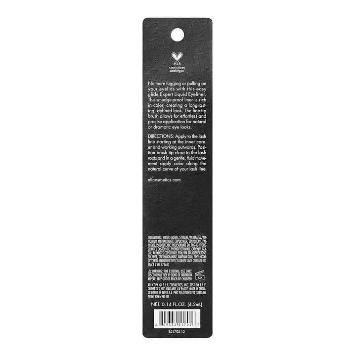 Jet Black Smudge-Proof Eyeliner
