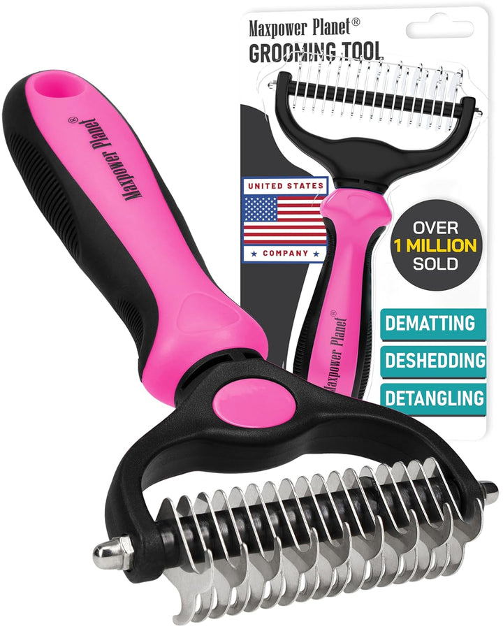Double-Sided Deshedding Grooming Rake