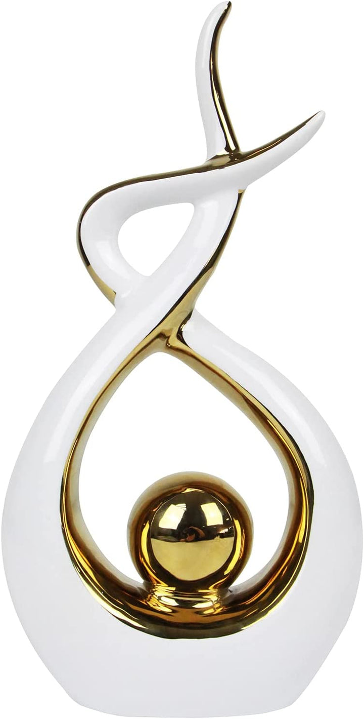 Modern Abstract Ceramic Statue Decor