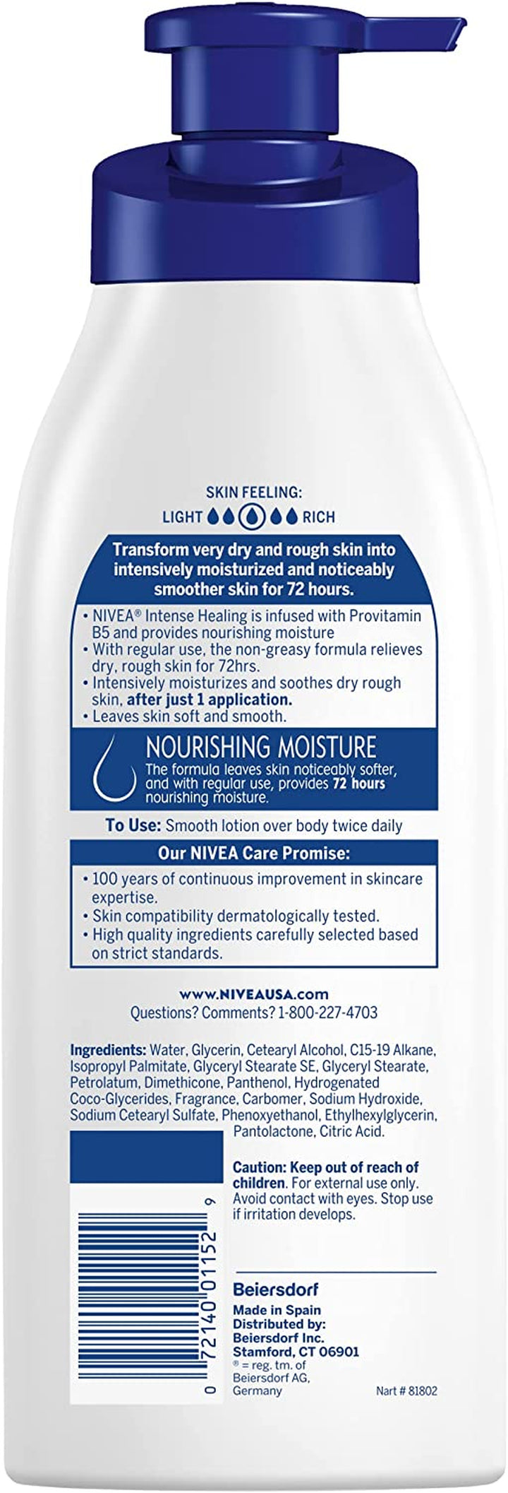Intense Healing Body Lotion 16.9oz