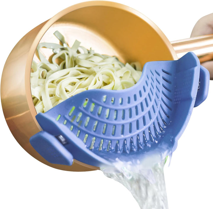 Silicone Clip-On Strainer for Pots & Pans