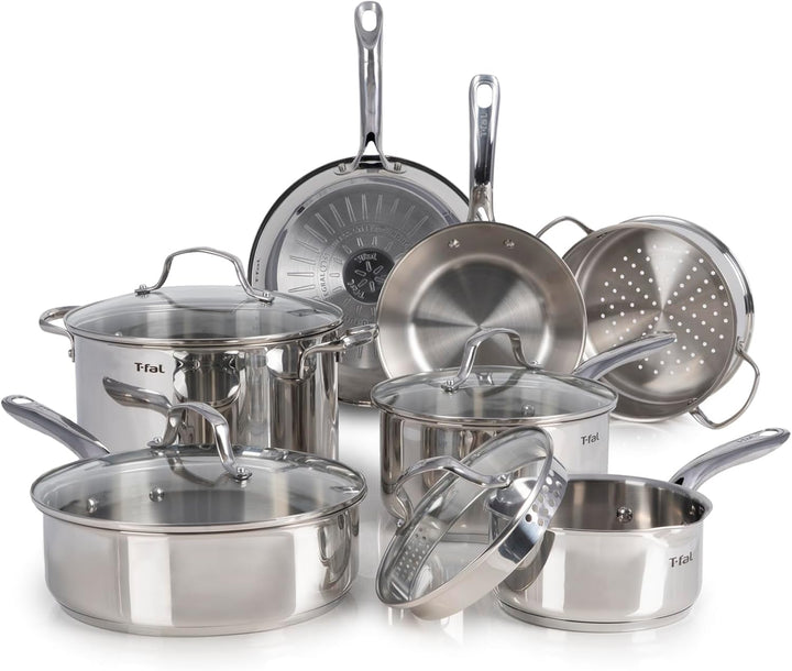 12pc Nonstick Cookware Set – Black