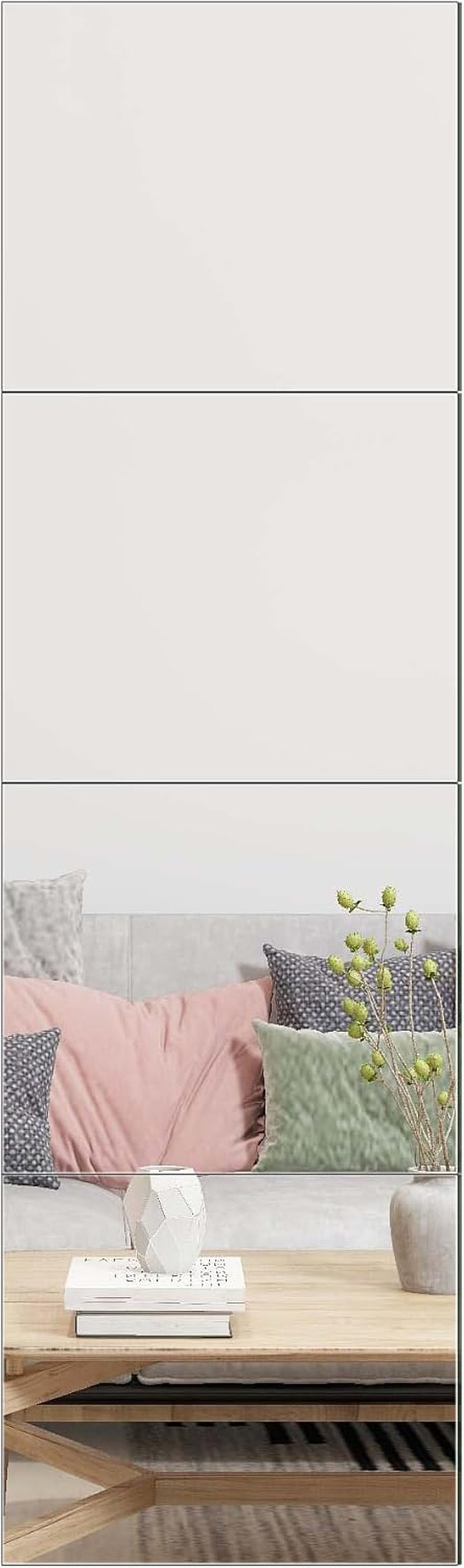 12x12 Gym Mirror Tiles – 12 Pcs