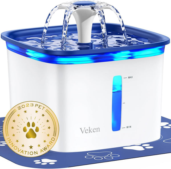 95Oz Automatic Pet Water Fountain - Blue