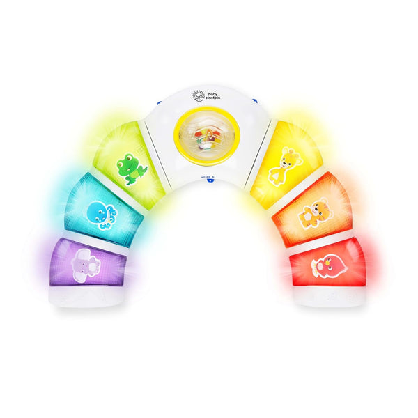 Glow & Discover Light Bar Musical Activity Station and Tummy Time Toy, Montessori Cause and Effect Early Learning for 3-36 Months