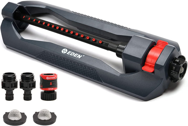 Heavy Duty Oscillating Sprinkler, 3600 Sq Ft