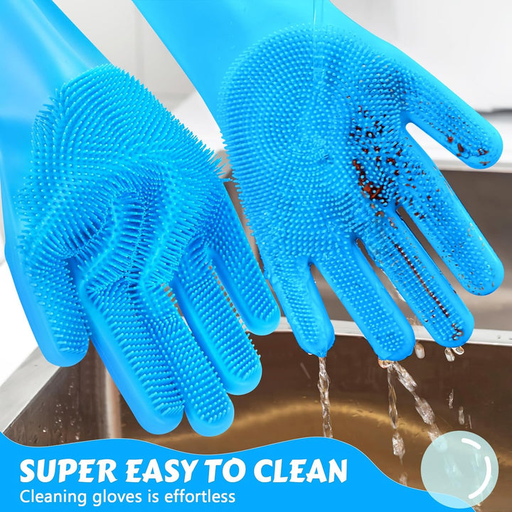 Heat-Resistant Pet Grooming Gloves
