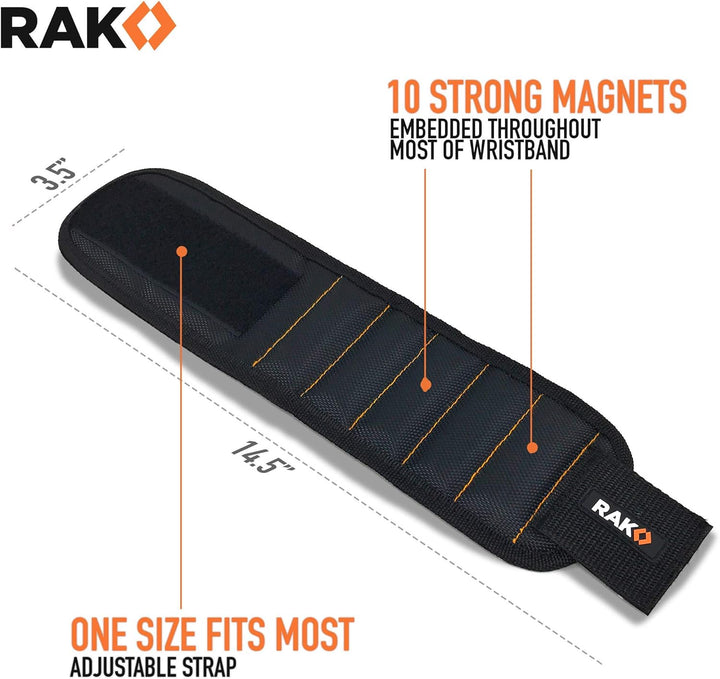 Magnetic Wristband for Screws & Tools