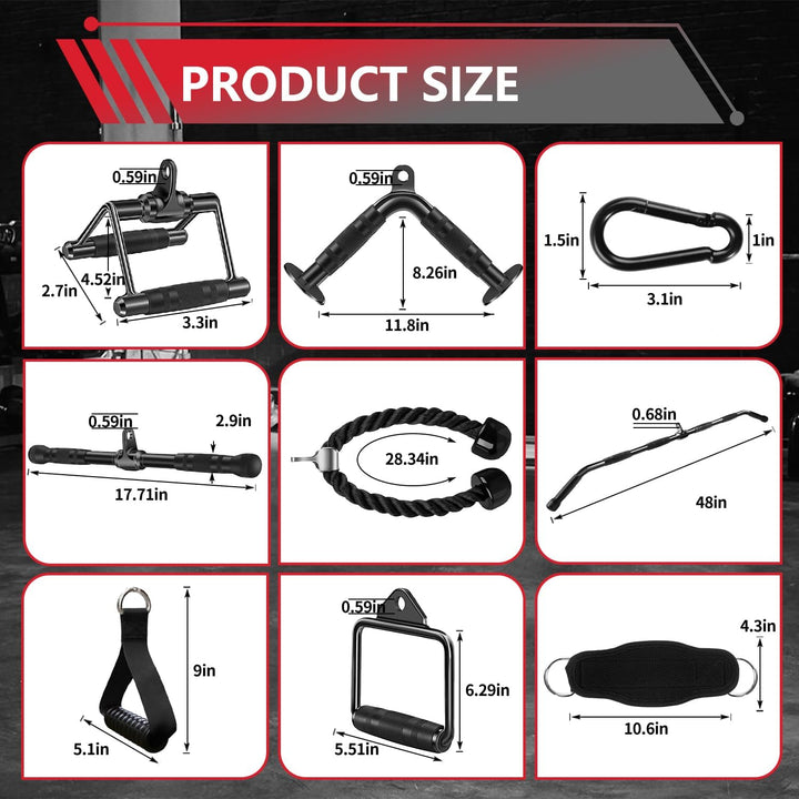 Heavy Duty LAT Bar Cable Attachment