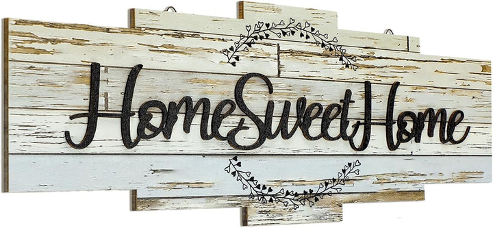 Rustic Home Sweet Home Wooden Sign