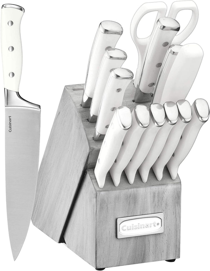 15-Piece Forged Knife Set with Block