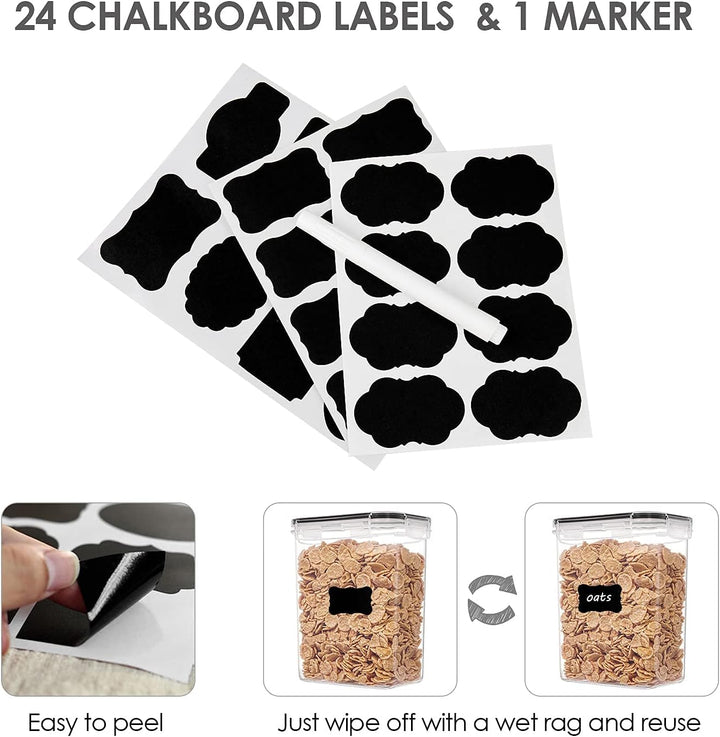 Airtight Storage Containers Set – 24 Pcs