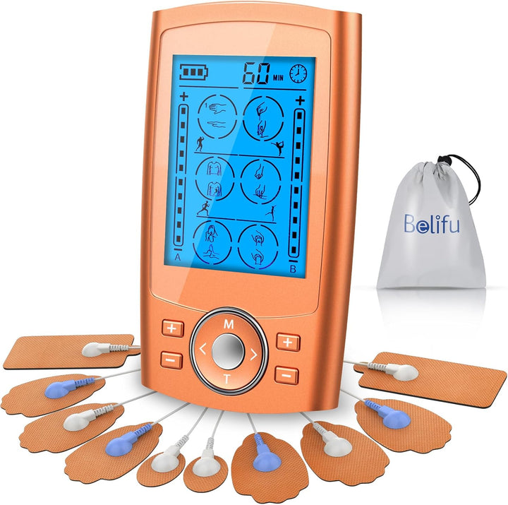 Dual Channel TENS EMS Muscle Stimulator