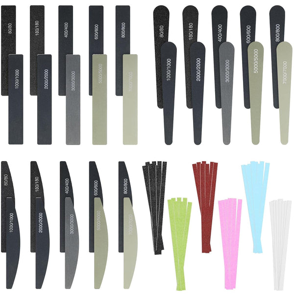 60 Pcs Sanding & Polishing Stick Set