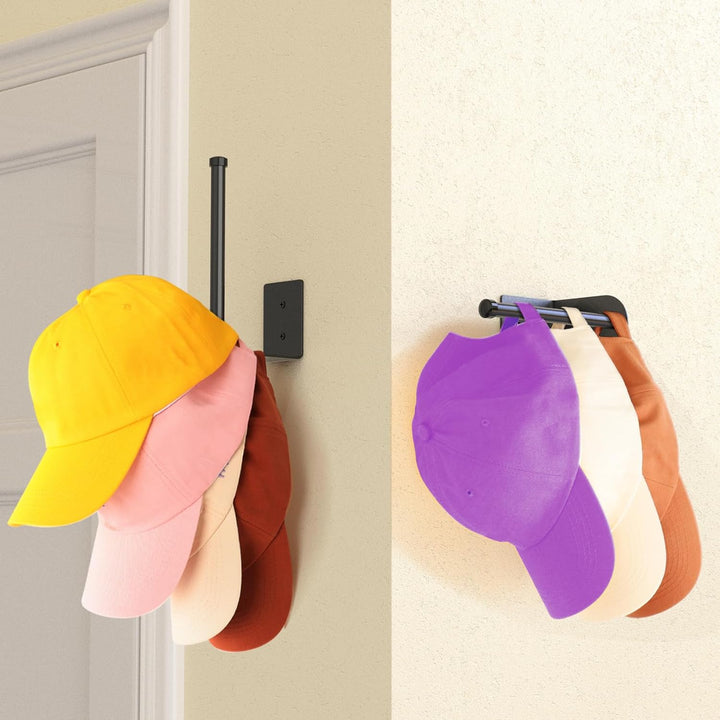 2-Pack Stainless Steel Hat Rack Organizer
