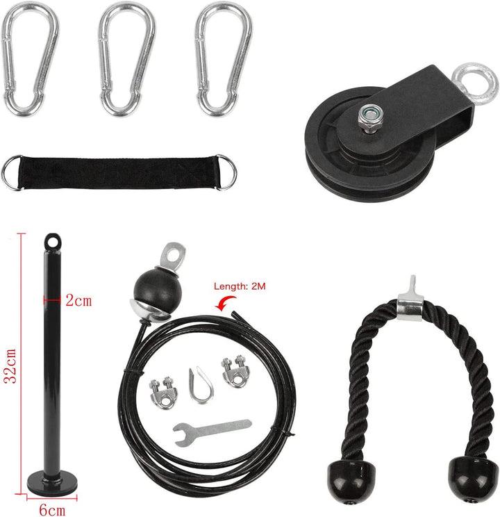 LAT Pull Down & Cable Machine Attachment
