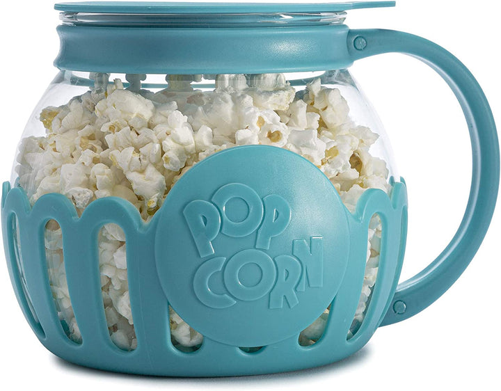 Micro-Pop Microwave Popcorn Popper - Aqua