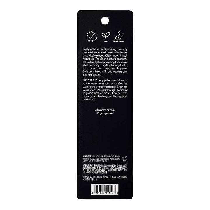 Clear Lash & Brow Mascara 2-Pack