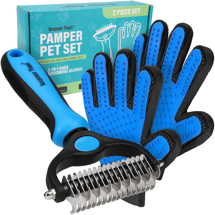 Double-Sided Deshedding Grooming Rake
