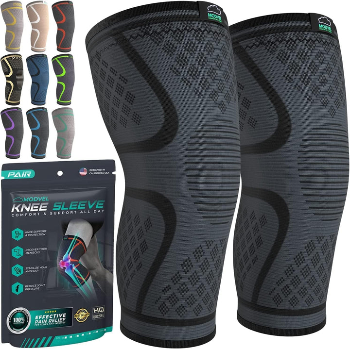 2-Pack Compression Knee Braces