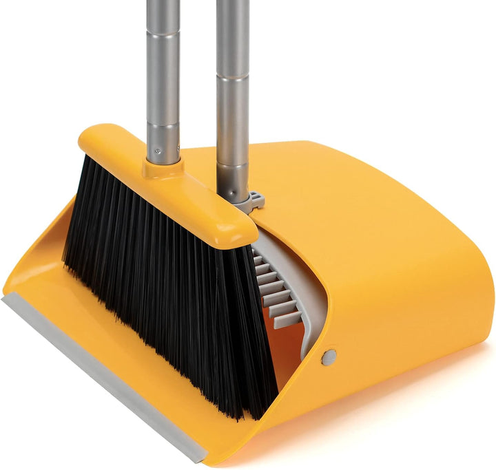 52" Broom & Dustpan Set for Home & Office