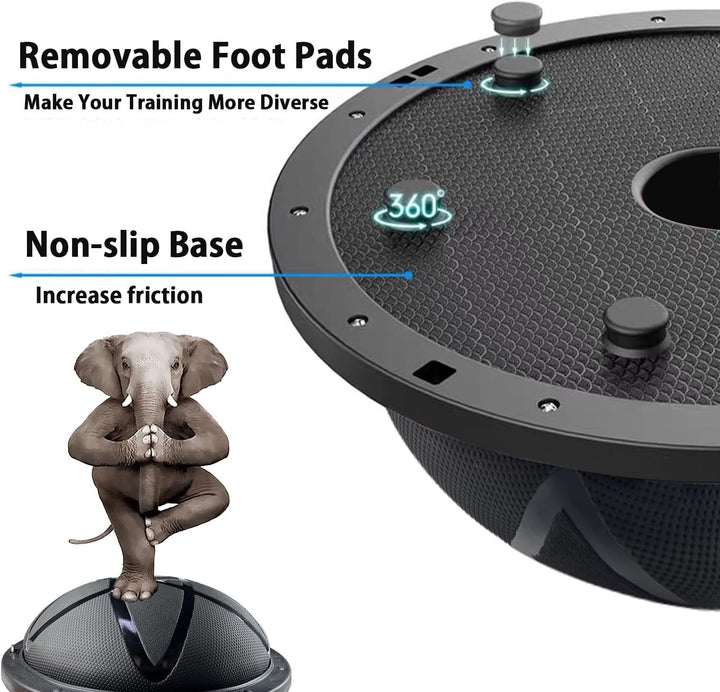 1500LBS Half Balance Ball for Core & Yoga