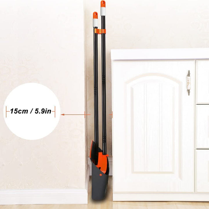 52" Broom & Dustpan Set for Home & Office