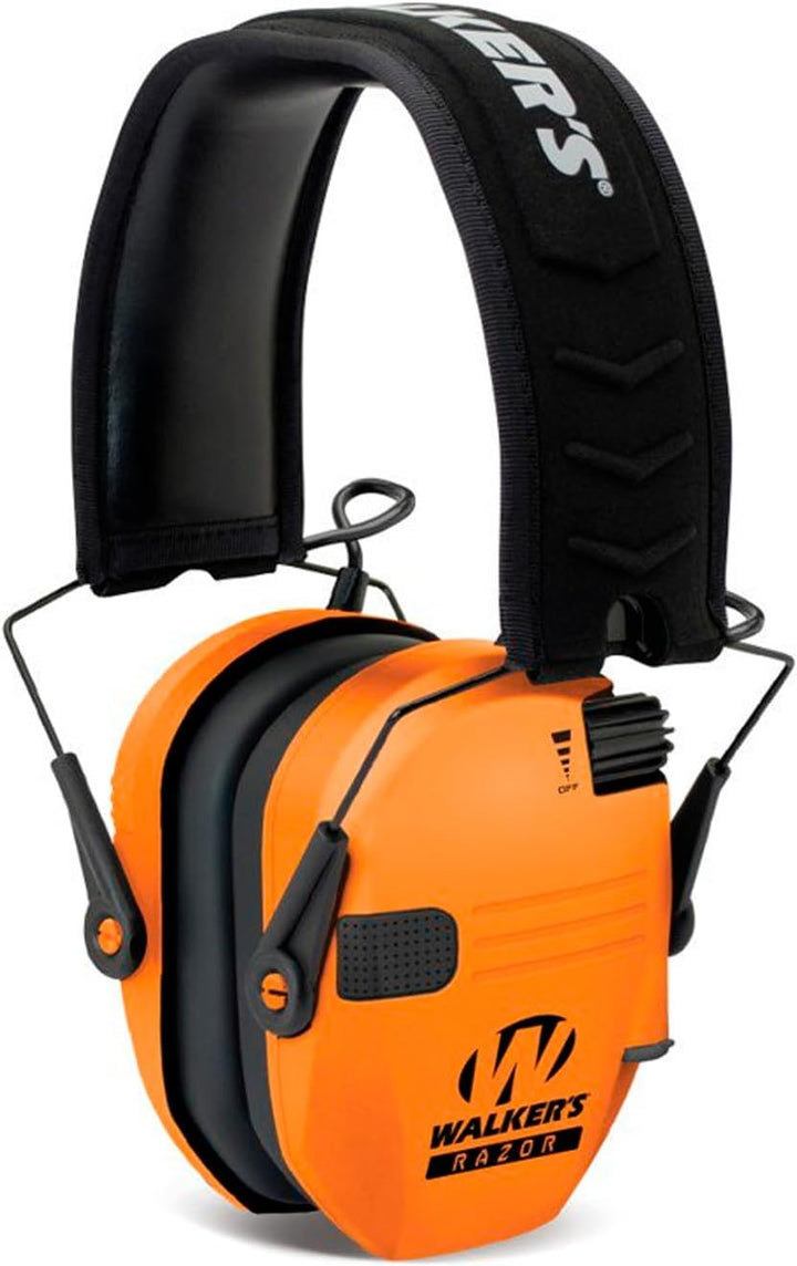 Razor Slim Ultra Low Profile Compact Design Adjustable Range Shooting Hunting Hearing Protection Electronic Earmuffs