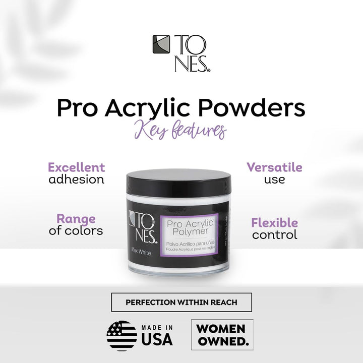 Pro Acrylic Powder Sparkling Clear 8.5oz