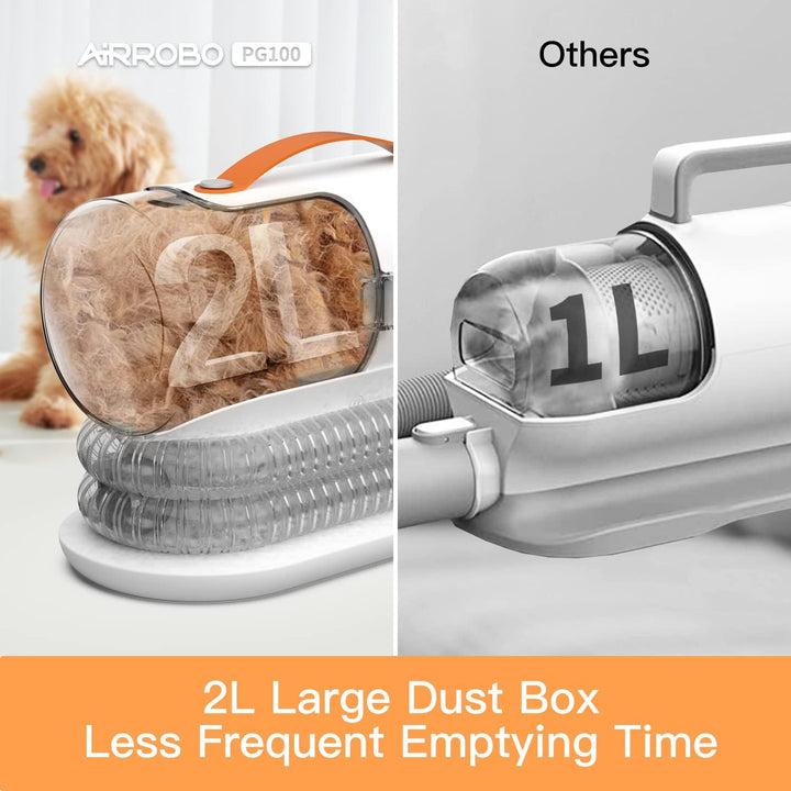 12000Pa Dog Grooming Vacuum Kit