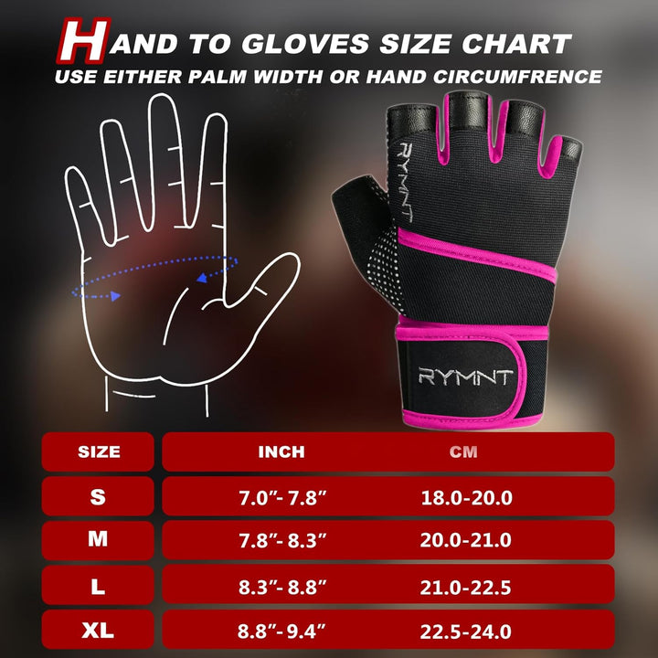 Weight Lifting Gloves with Wrist Support