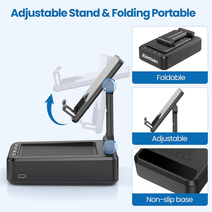 Bluetooth Speaker Cell Phone Stand