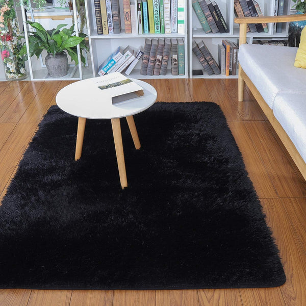 Soft Shaggy Area Rug for Bedroom & Living Room