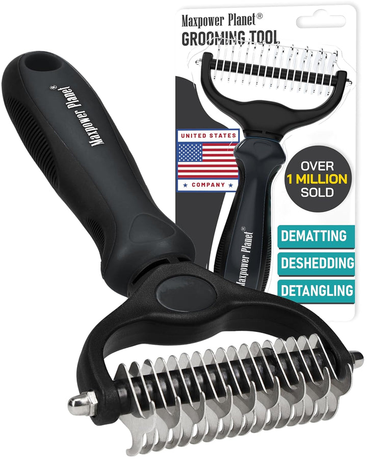 Double-Sided Deshedding Grooming Rake