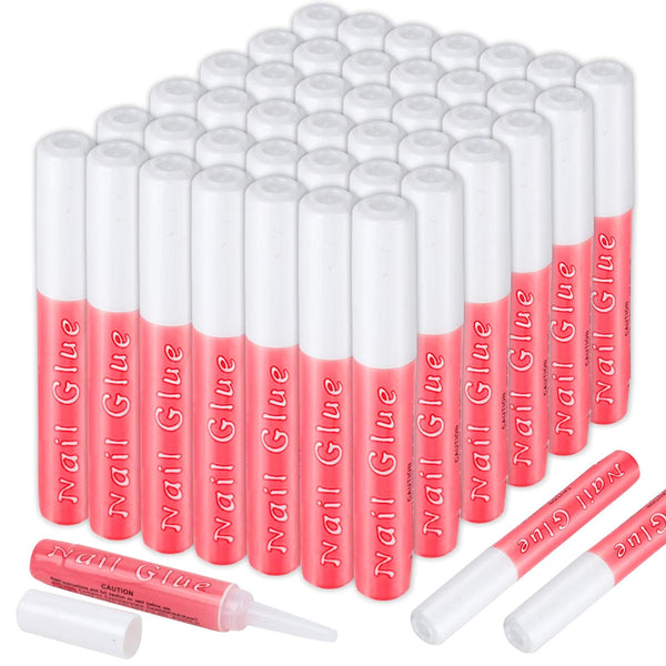 45 Pcs Nail Glue for Press Ons & Acrylics