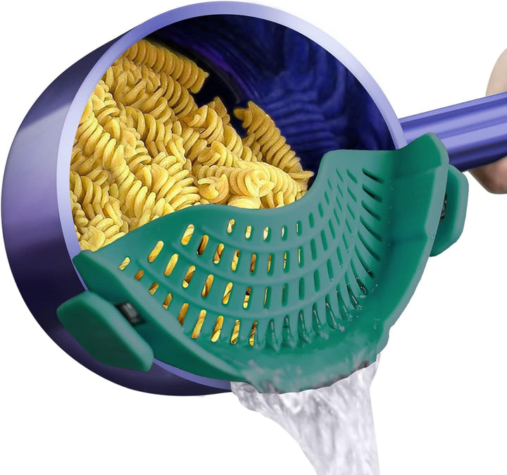 Silicone Clip-On Strainer for Pots & Pans