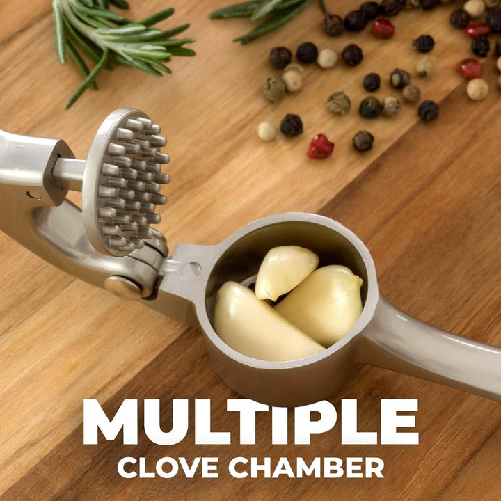 Premium Garlic Press Set - Rust Proof