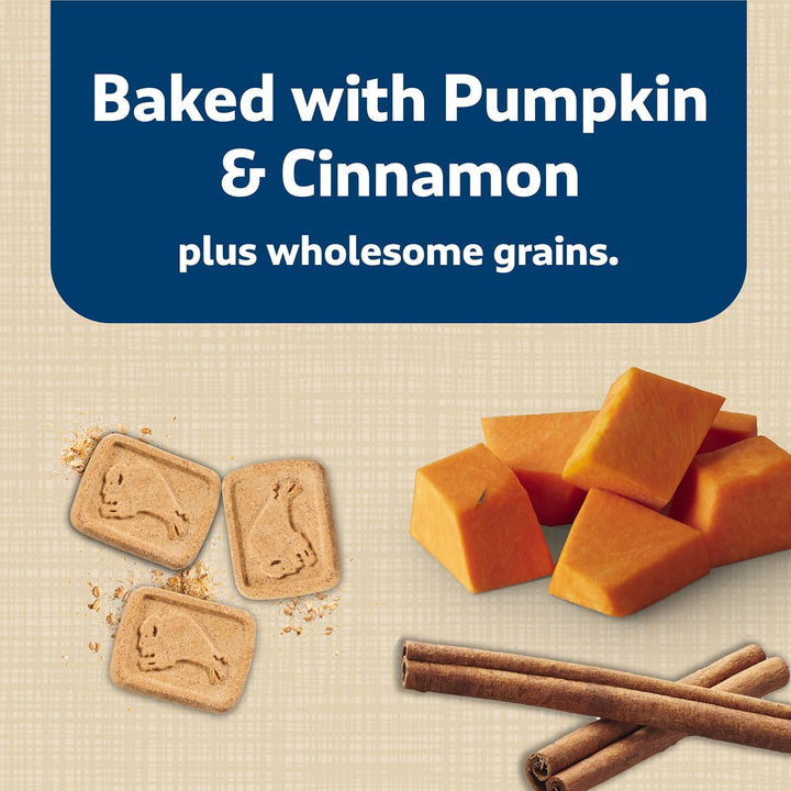 Pumpkin & Cinnamon Crunchy Dog Biscuits