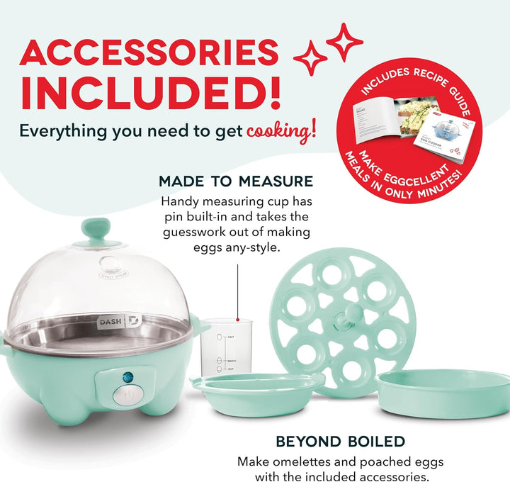 6-Egg Rapid Cooker with Auto Shut-Off