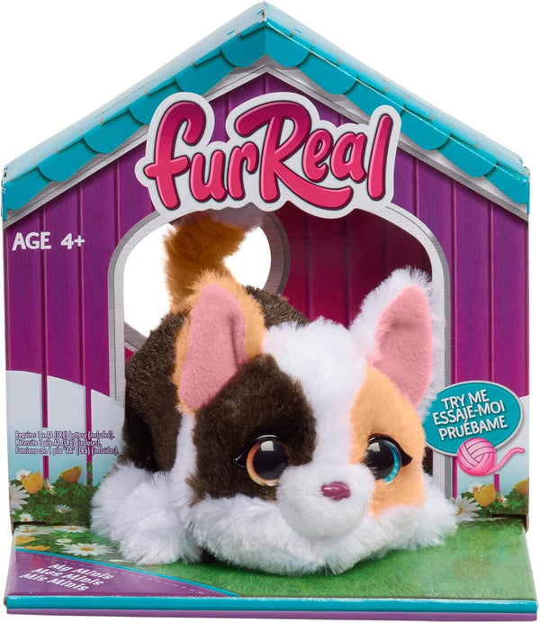 Furreal My Minis Kitty Interactive Toy, Small Plush Kitty with Motion, Stuffed Animals, Kids Toys for Ages 4 up by