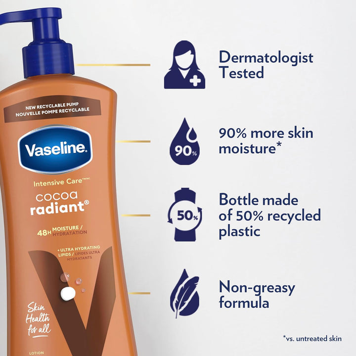 Intensive Care Cocoa Radiant Lotion 3-Pack