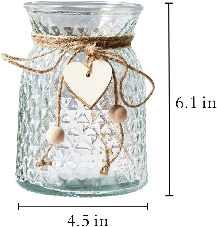 Blue Silk Flowers in Vase – Decor Piece