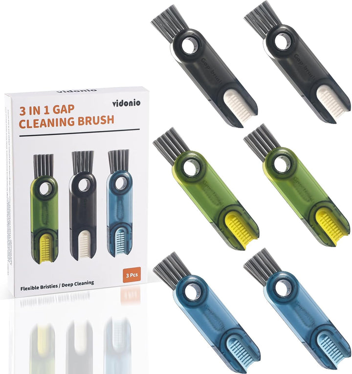 3-in-1 Cup Lid & Bottle Cleaner Set