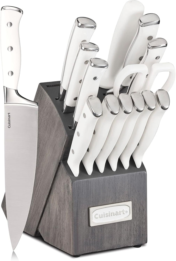 15-Piece Forged Knife Set with Block