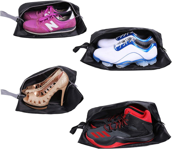 4-Pack Waterproof Shoe Bags for Travel